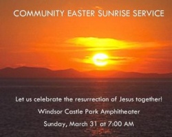 Easter Community Sunrise Service